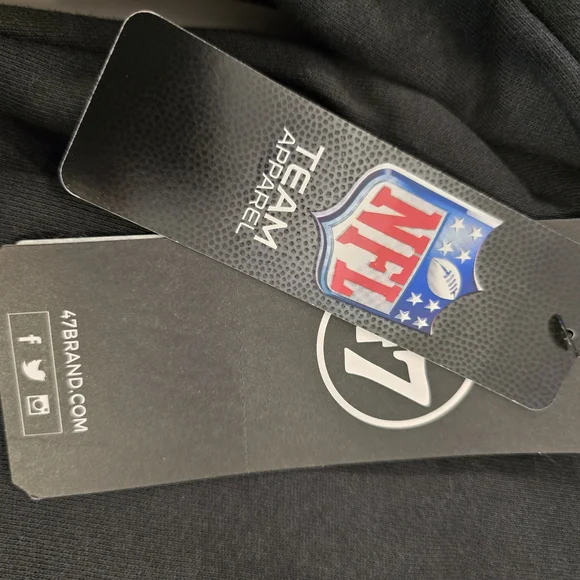 47 Philly Eagles Womens Black Stoney Clover Long Sleeve Track Jacket Sz Xl Nwt - Picture 15 of 15